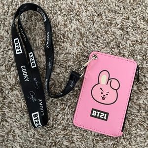 BT21 COOKY Lanyard Card holder BTS KPOP
